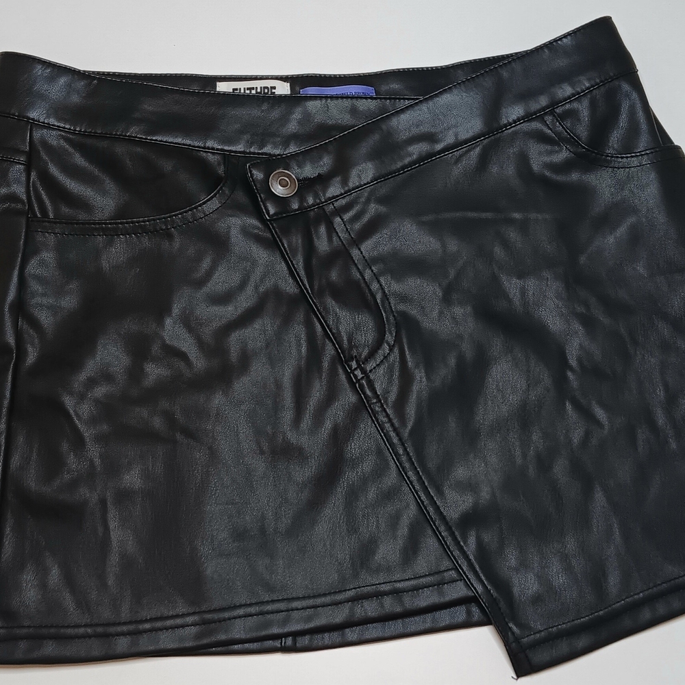 Black Asymmetrical Skirt